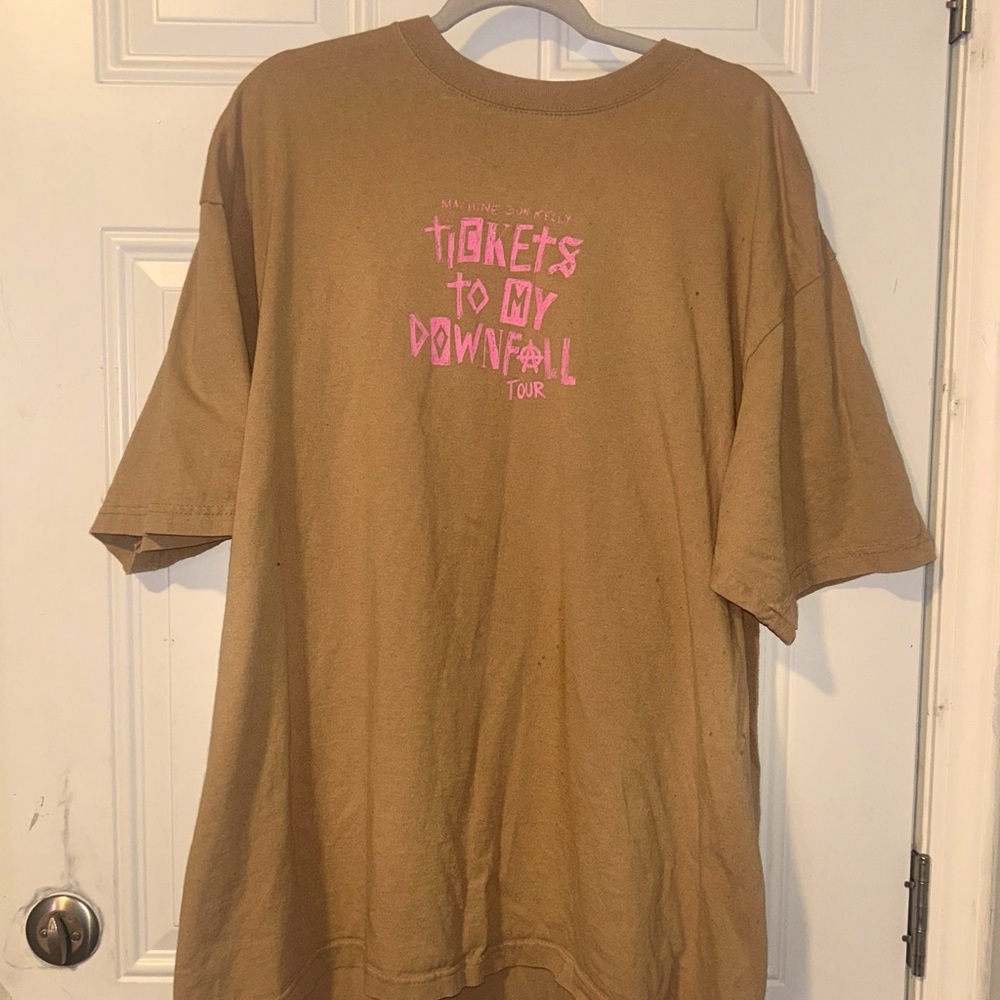 MACHINE GUN KELLY / MGK tshirt tickets to my downfall merch